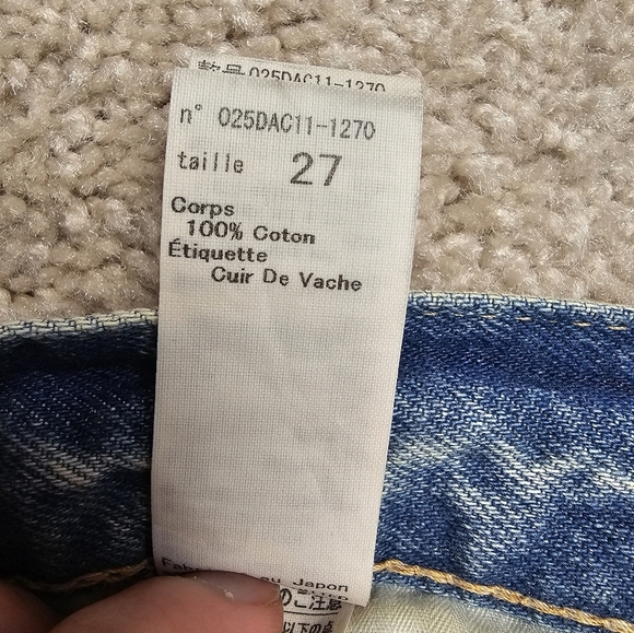 Moussy Vintage Glen Boy Skinny Jeans in Light Blue Size 27 - Picture 6 of 9